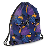 Ars Una: Jungle Night sacca da ginnastica per adolescenti, sacca sportiva 37,5 x 46 cm