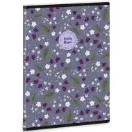 Ars Una Lovely Bloom Bluebells quaderno ad anelli extra formato A/5