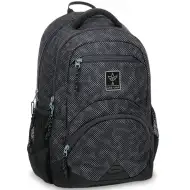 Ars Una: Moire zaino ergonomico per la scuola, 33x45x24 cm