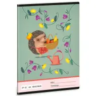 Ars Una: Quaderno a quadretti A/5 con riccio Apple Pie