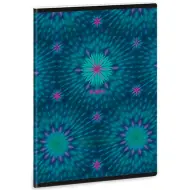 Ars Una: Quaderno a quadretti con anelli extra Bloom Grass A/5
