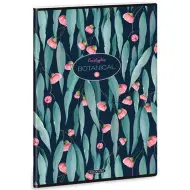 Ars Una: Quaderno a quadretti extra con graffette Botanical Eucalyptus, 40 fogli, formato A/4