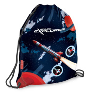 Ars Una: Space Explorer, sacca da ginnastica, sacca sportiva 32x42 cm
