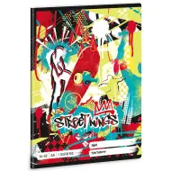Ars Una: Street Kings skateboard quaderno a righe per la 1ª classe A/5