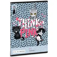 Ars Una: Think Pink quaderno a quadretti A/5 27-32