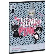 Ars Una: Think Pink quaderno con gattini carini 38 fogli A/5