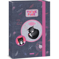 Ars Una: Think Pink scatola per quaderni A4, carina a tema gatti