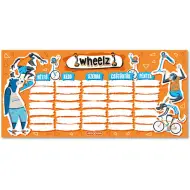 Ars Una: Wheelz orario scolastico monofacciale, bifacciale