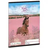 Ars Una: Wild and Free quaderno a righe con cavalli A/5