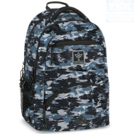 Ars Una: Zaino scolastico ergonomico Egis in fantasia mimetica, 27 L