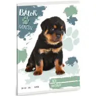 Ars Una: Zampe Coraggiose - Quaderno liscio Rottweiler A/5 20-32