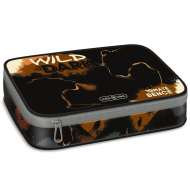 Ars Una: astuccio a più livelli "Wild in the dark - Leoni" 15,5 x 22,5 x 4,5 cm