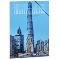 Ars Una: cartella con elastico formato A/4 Hightower-Shanghai tower