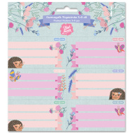 Ars Una: etichette per quaderni "Fiori freschi" confezionate 3x6 pz