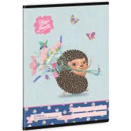 Ars Una: quaderno per i compiti "Fresh flowers" 38 fogli A5