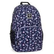 Ars Una: zaino scolastico Navy bloom AU-14 32 x 51 x 25 cm