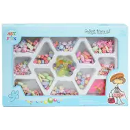 Art&amp;Fun: Set di creazione di gioielli con oltre 100 perline colorate