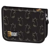 Astuccio pieghevole St.Right Golden Cats PC03 20,5x14x3,5 cm