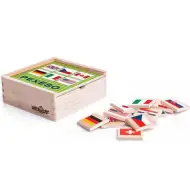 Bandiere gioco di memoria in legno in scatola - Woodyland