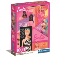 Barbie 65 anni puzzle Compact da 1000 pezzi 50x70cm - Clementoni