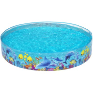 Bestway: Fill N Fun™ Odyssey piscina per bambini a pareti rigide con motivo marino Ø 244 x 46 cm