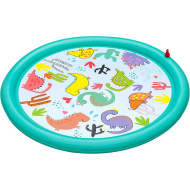 Bestway: Piscina per bambini con spruzzi dacqua a tema dinosauri, 122 cm