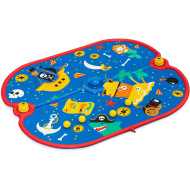 Bestway: Piscina per bambini con spruzzo dacqua a tema pirata 170x140 cm