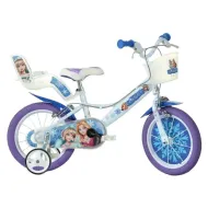 Bicicletta da 14 pollici con motivo Regina delle Nevi - Dino Bikes