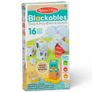 Blockables: Gioco di costruzione in legno Amici della fattoria - Melissa &amp; Doug