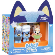 Bluey Fuzzies Episodio - set da 3 pezzi - Pavlova