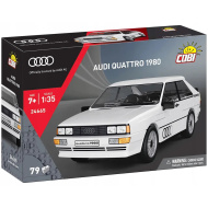 COBI: Audi Quattro 1980 gioco da costruzione auto bianca (24665)