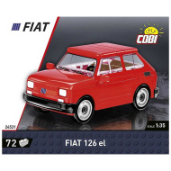 COBI: Fiat 126p gioco da costruzione di automobili (24531)