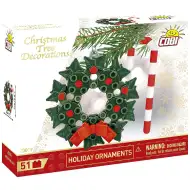 COBI: Giocattolo da costruzione corona natalizia ornamento per albero di Natale (20009)