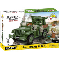 COBI: Seconda Guerra Mondiale 37 mm GMC M6 Fargo set di costruzione (3116)