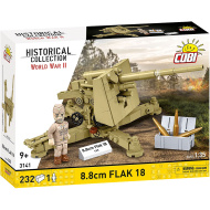 COBI: Seconda Guerra Mondiale 8,8 cm Flak 18 gioco da costruzione (3141)