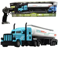 Camion con rimorchio cisterna telecomandato RC in scala 1/32 2.4GHz 50cm