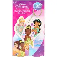 Canenco: Portachiavi con pittura diamantata delle principesse Disney
