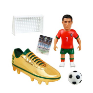 Capsula Supergoal della Coppa del Mondo per scarpe, sorpresa con una figurina da 7 cm e altri accessori