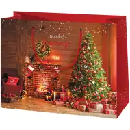 Cardex: Buon Natale! borsa regalo 26x13x33cm