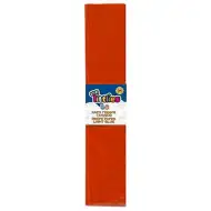 Carta crespa colore rosso 50x200cm