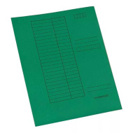 Cartella con fermaglio rapido PD A4 230 g verde