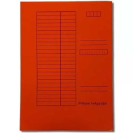 Cartellina rossa con fascia A4 230 g
