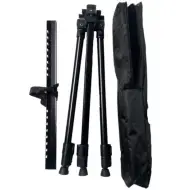 Cavalletto in metallo con borsa da trasporto 95-160 cm
