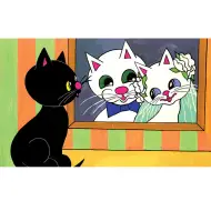 Cikicakk, il gattino nero diapositive