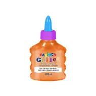 Colla liquida scintillante neon arancione 88ml - Carioca