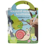 Compiti di sviluppo con animali e pennarello cancellabile - D-Toys