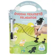 Compiti educativi per la scuola materna da cancellare con pennarello cancellabile - D-Toys