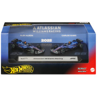 Confezione da 2 macchinine Hot Wheels F1 - Williams: Sainz + Albon - Mattel