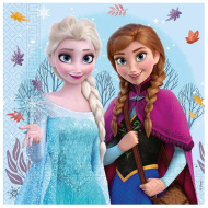 Confezione da 20 tovaglioli di carta a 2 strati "Frozen" 33 x 33 cm