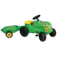 Contadino con trattore e rimorchio - D-Toys